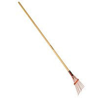 MSR-208 8" Metal Shrub Rake 54" Hardwood Handle