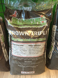 GRANDSCAPE - 100% ORGANIC BARK MULCH - TRIPLE BROWN 2 CF