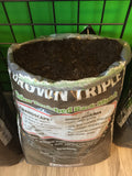 GRANDSCAPE - 100% ORGANIC BARK MULCH - TRIPLE BROWN 2 CF